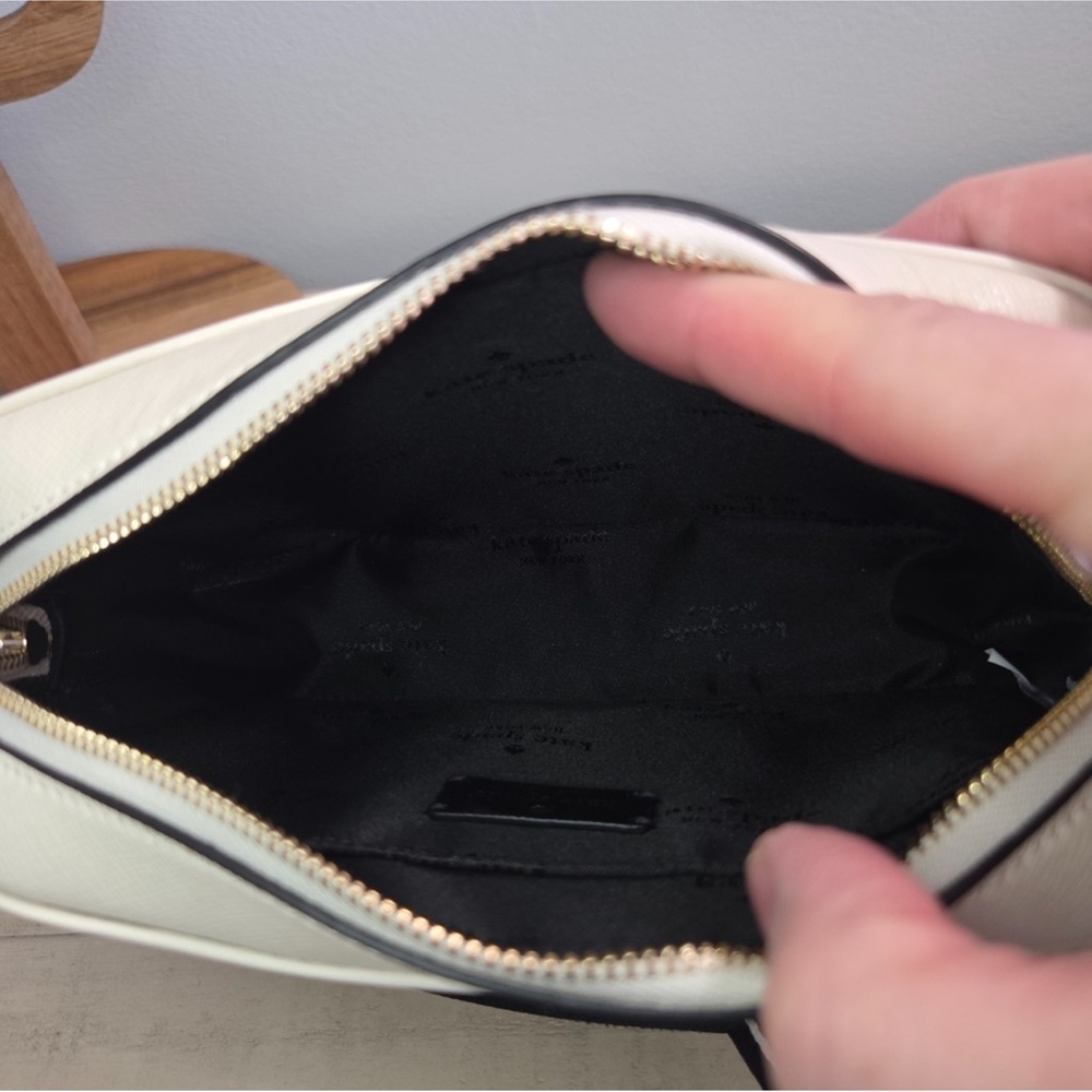 Kate Spade Black and Cream Crossbody Bag - Picture 13 of 14